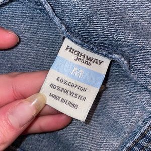 Highway Premium Denim Jeans Jacket Size 